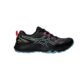 ASICS Breathable Trail Running Shoes with Cushioned Comfort in Black - 7.5 US